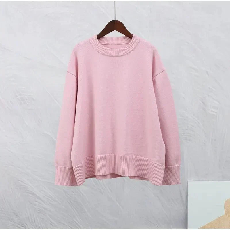 Rosalie | Rosa långärmad tröja