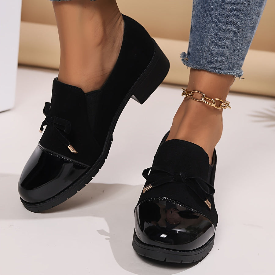 Eleganta loafers med mjukt stöd