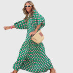 Sarah – Boho Maxi Klänning