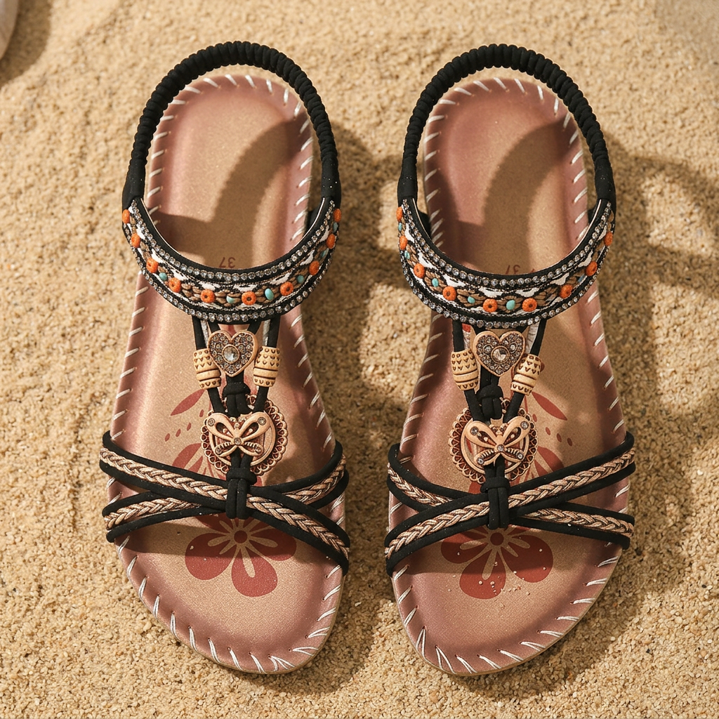 Élina | Bohemiska bekväma sandaler