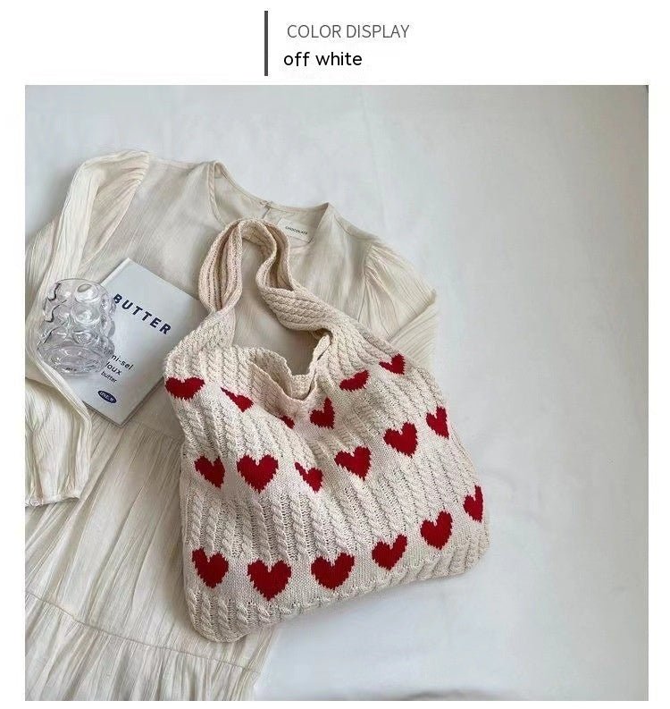 Heartknit | Rymlig och praktisk axelväska