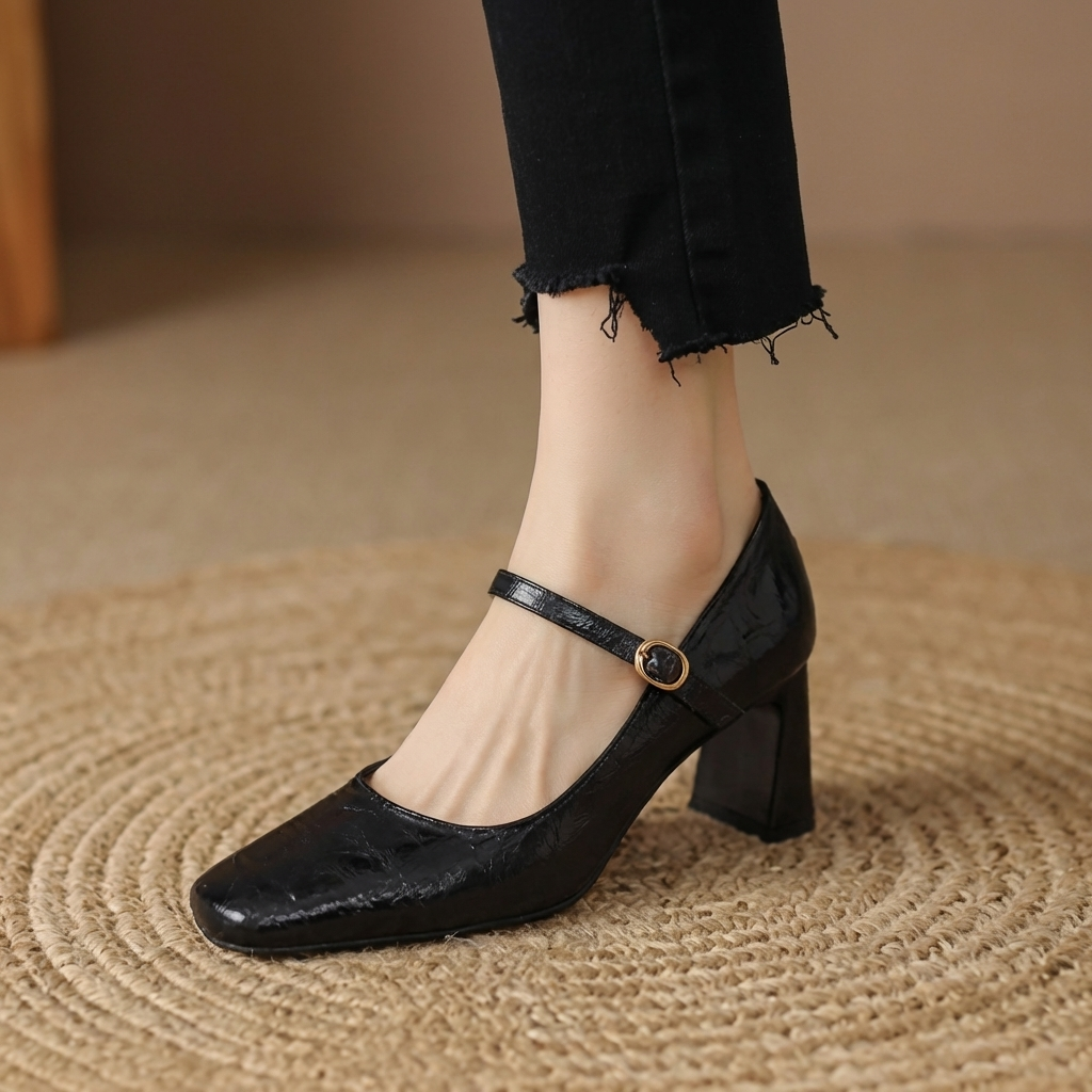 Michèle | Pumps med justerbar rem