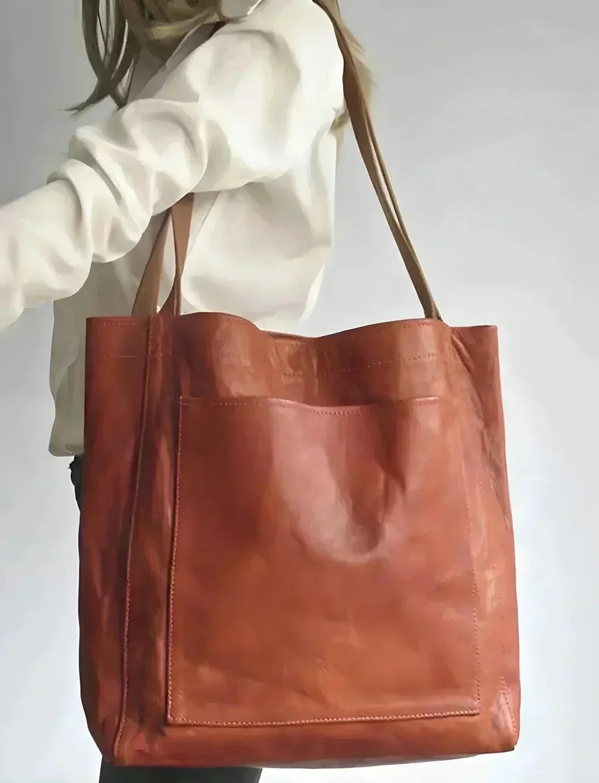 Signature | Toteväska i äkta läder