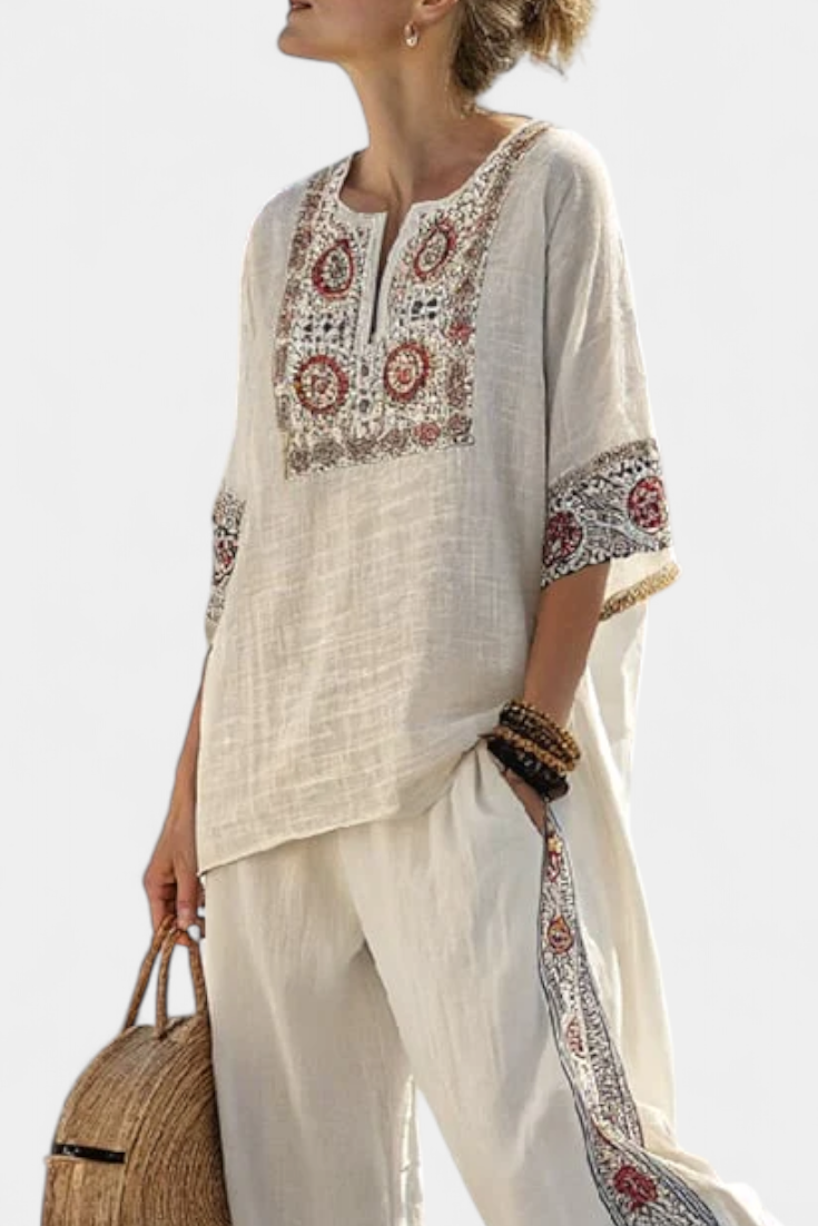 Tameric – Sofistikerad broderad set
