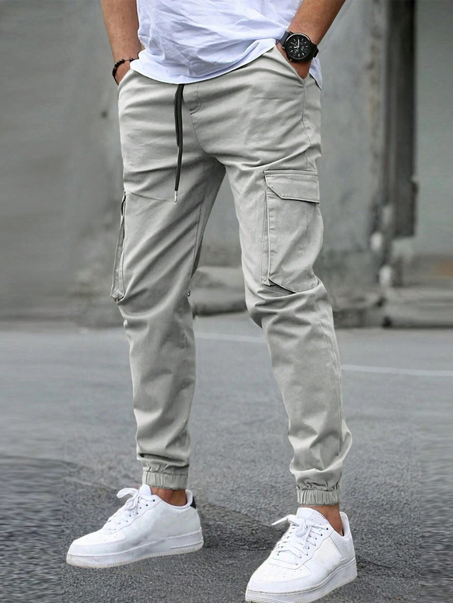 Cargo joggers med avslappnad passform