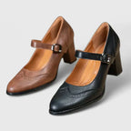 Brigitte | Mary Janes med stabil klack