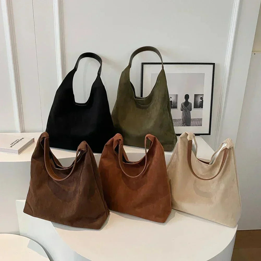 Dana | Mjuk totebag i mocka