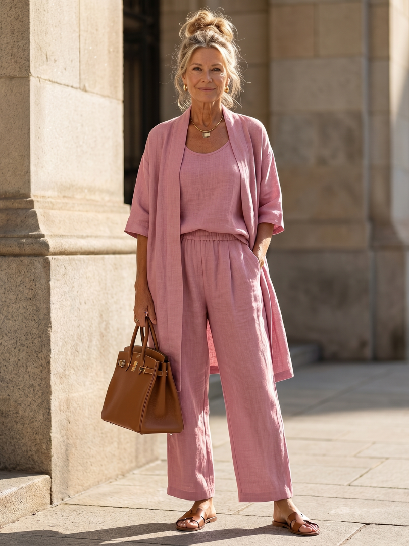 Monique | Följsamt tredelat set