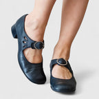 Léa | Retro Mary Janes med runt spänne