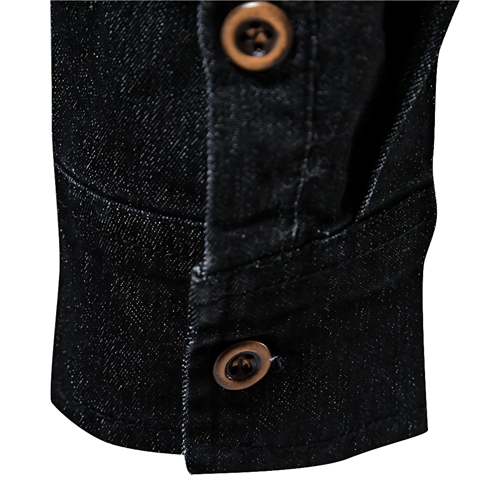 Denimskjorta för herr