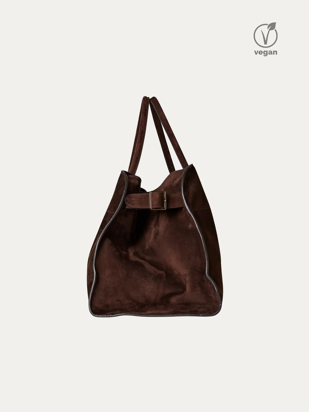 Urban Essential | Rymlig totebag i vegansk mocka