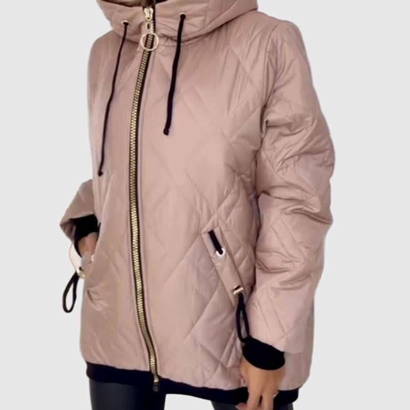 Deyn – mjuk och elegant jacka med huva