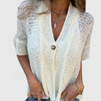 Calista – Elegant stickad skjorta