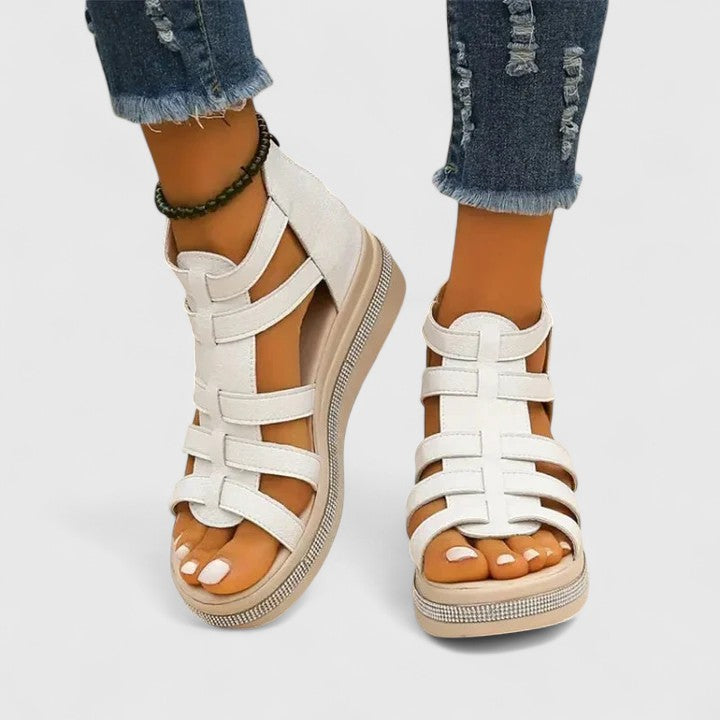 Kendall – Ortopediska Sandaler Med Strass