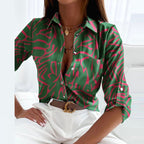 Emmy | Elegant blus med krage