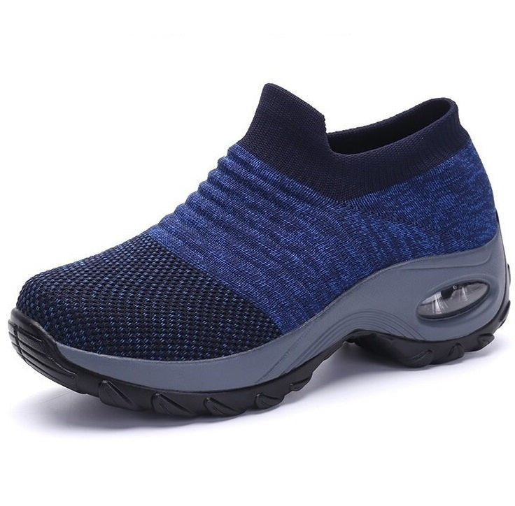 Olivia – Kvinnors Ortopediska Slip-On Sneakers med Luftkudde