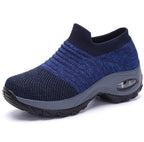 Olivia – Kvinnors Ortopediska Slip-On Sneakers med Luftkudde