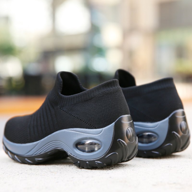 Olivia – Kvinnors Ortopediska Slip-On Sneakers med Luftkudde