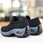 Olivia – Kvinnors Ortopediska Slip-On Sneakers med Luftkudde