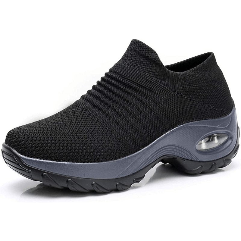 Olivia – Kvinnors Ortopediska Slip-On Sneakers med Luftkudde
