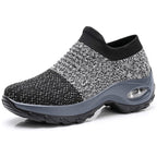 Olivia – Kvinnors Ortopediska Slip-On Sneakers med Luftkudde