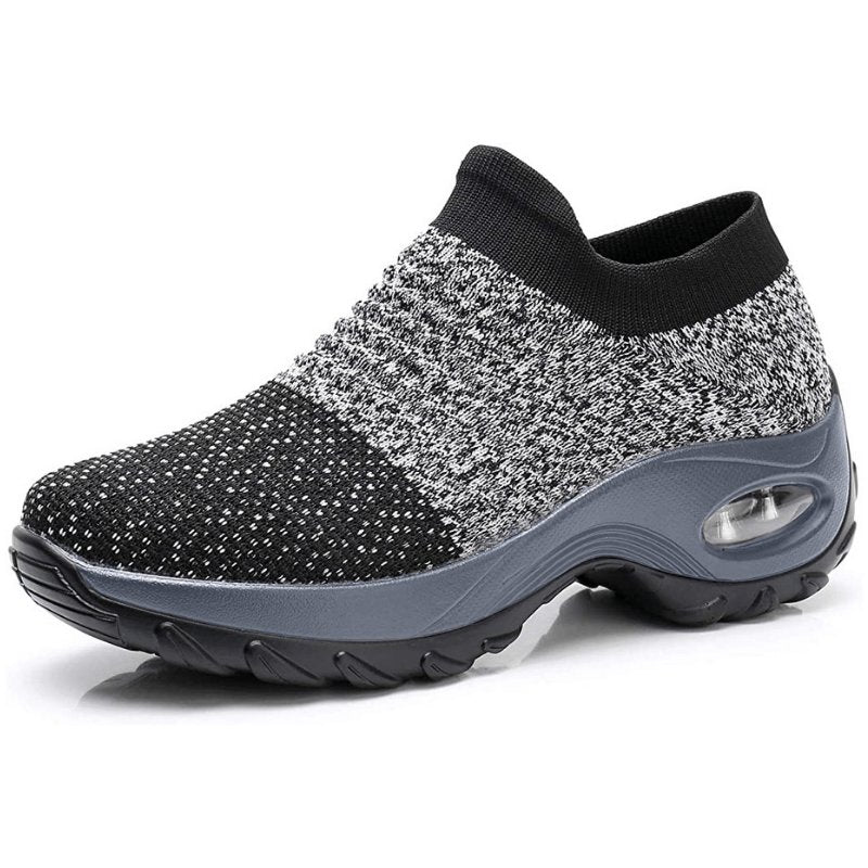 Olivia – Kvinnors Ortopediska Slip-On Sneakers med Luftkudde