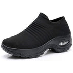 Olivia – Kvinnors Ortopediska Slip-On Sneakers med Luftkudde
