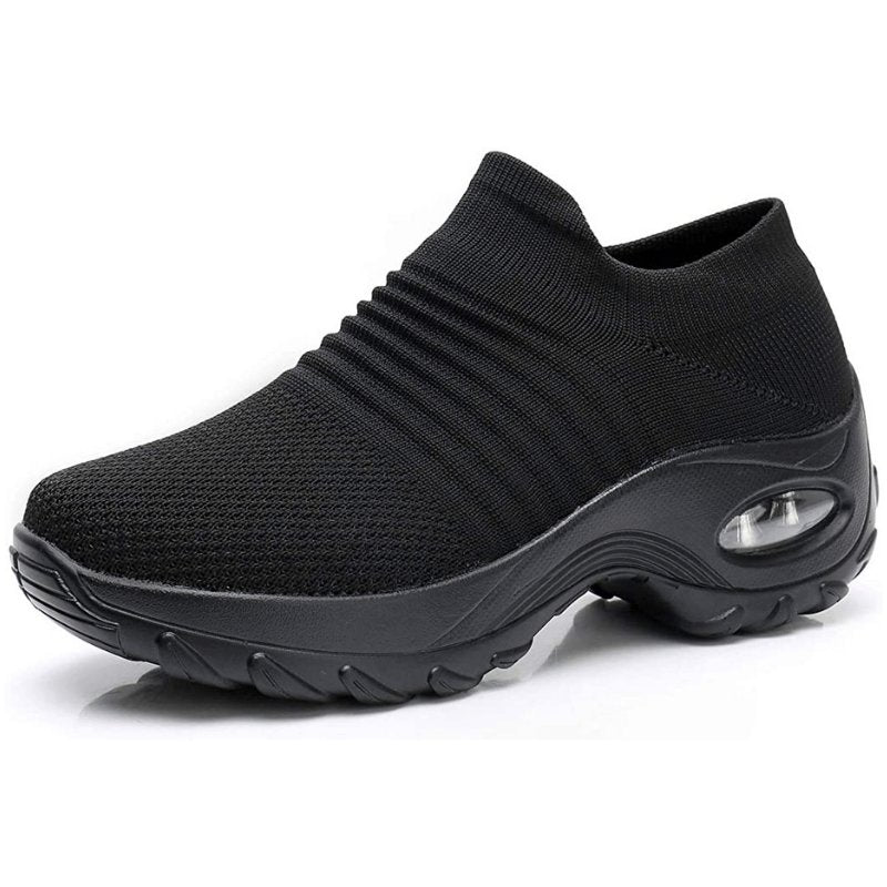 Olivia – Kvinnors Ortopediska Slip-On Sneakers med Luftkudde