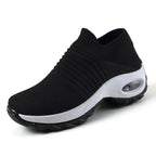 Olivia – Kvinnors Ortopediska Slip-On Sneakers med Luftkudde