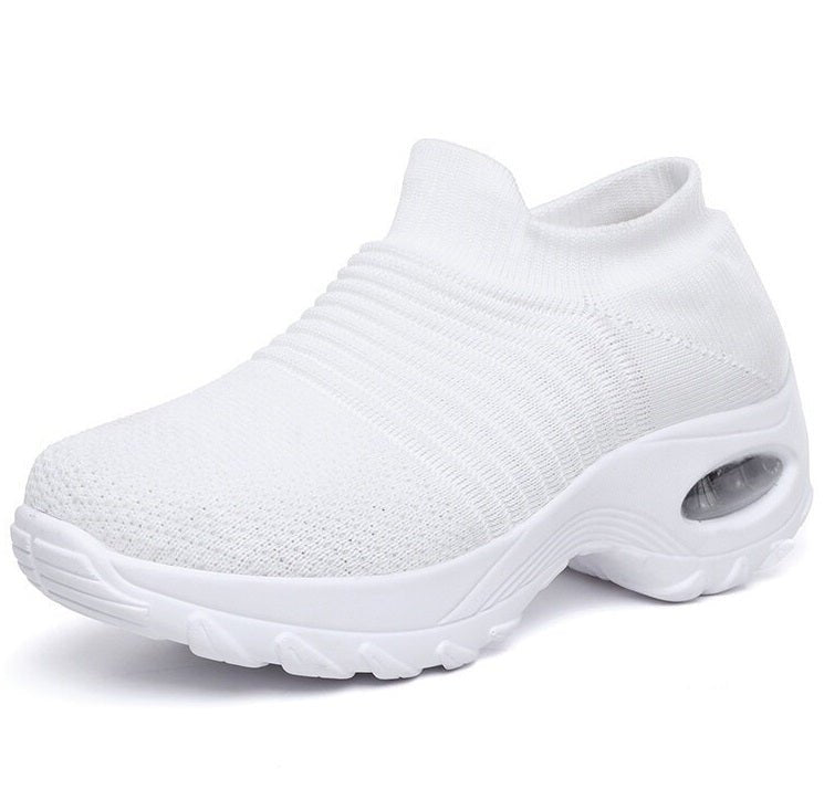 Olivia – Kvinnors Ortopediska Slip-On Sneakers med Luftkudde
