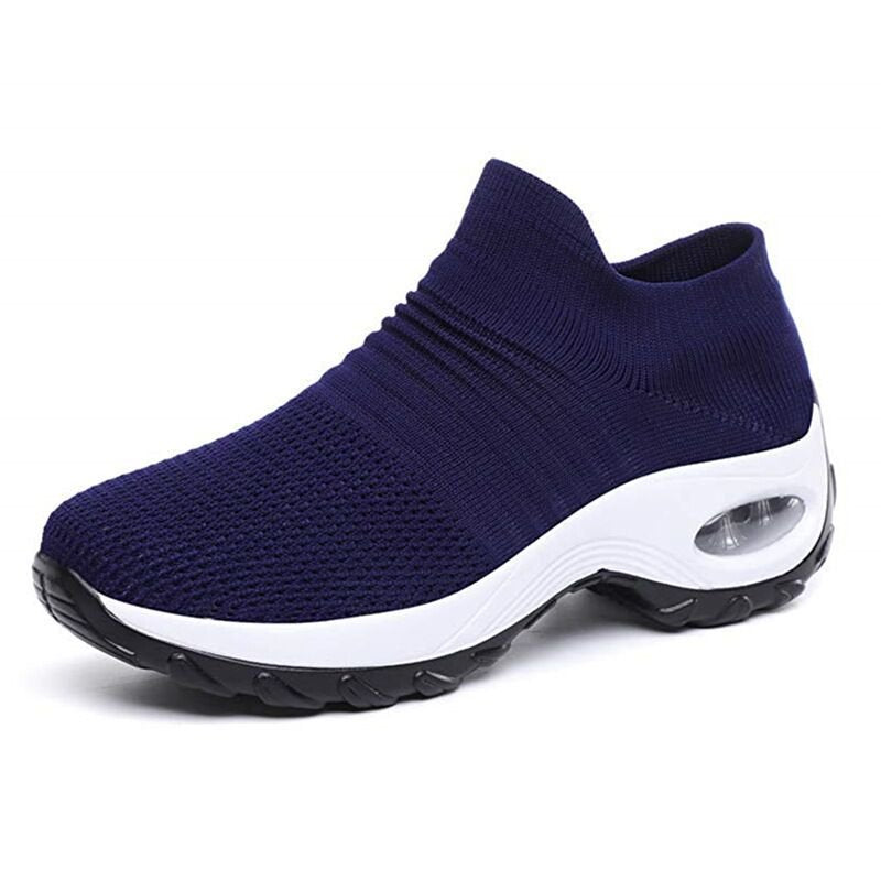 Olivia – Kvinnors Ortopediska Slip-On Sneakers med Luftkudde
